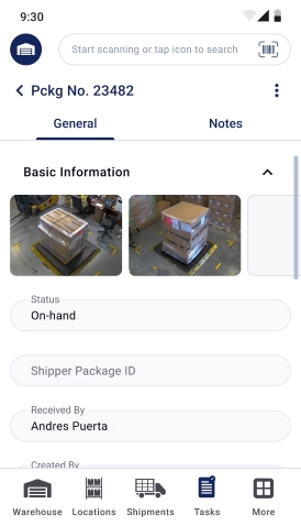 Process & Document Cargo