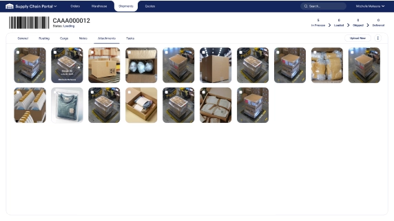 Share Digital Images of Cargo
