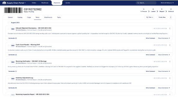 Track Task Requests, Notes, & More