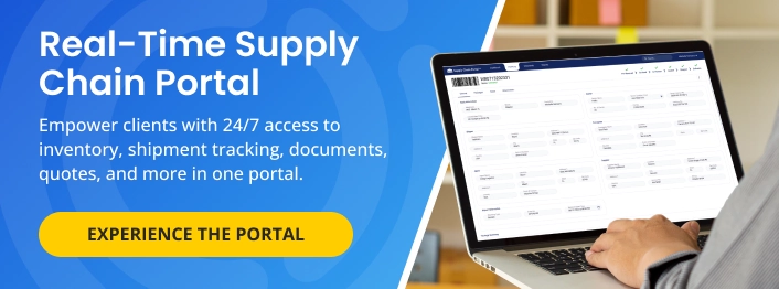 Real Time Supply Chain Portal